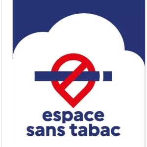Panneau/Adhésif Espace sans tabac